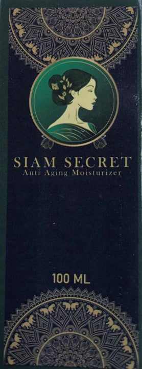 Siam Secret Anti Aging Moisturizer, All Natural Ingredients