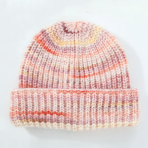 Thermal Contrast Knit Beanie