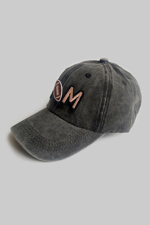 MOM Baseball Cap (for Football), Dark Gray