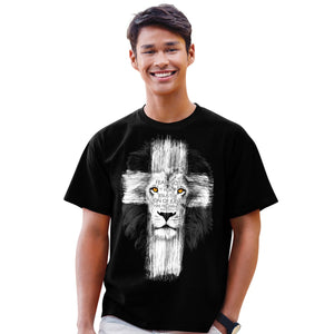 Lion Cross (Revelation 5:5), Adult T-Shirt