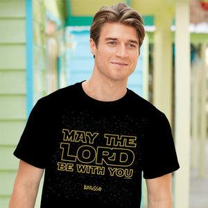 May The Lord Be With You (2 Thessalonians 3:22), Front/Back Print, Adult T-Shirt