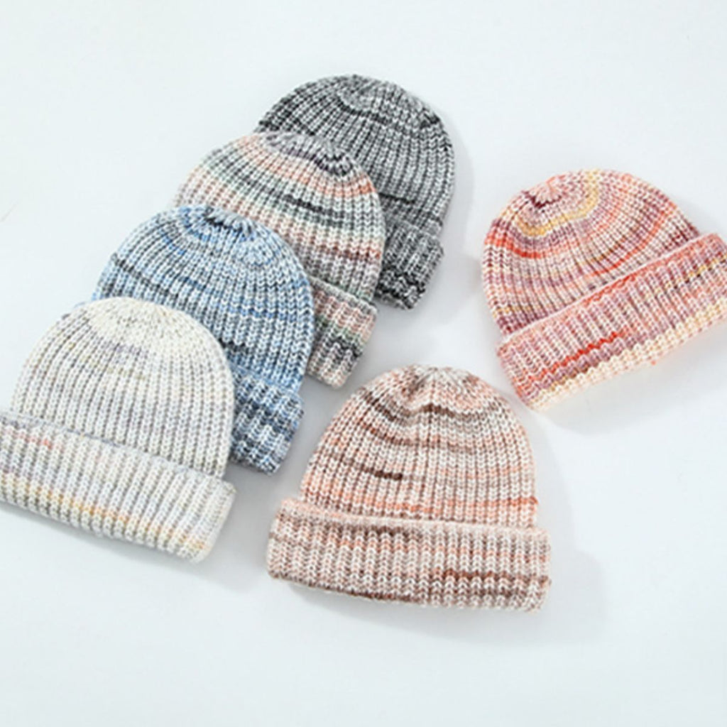 Thermal Contrast Knit Beanie