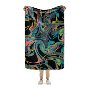 Sherpa Throw Blanket, 2 Sizes