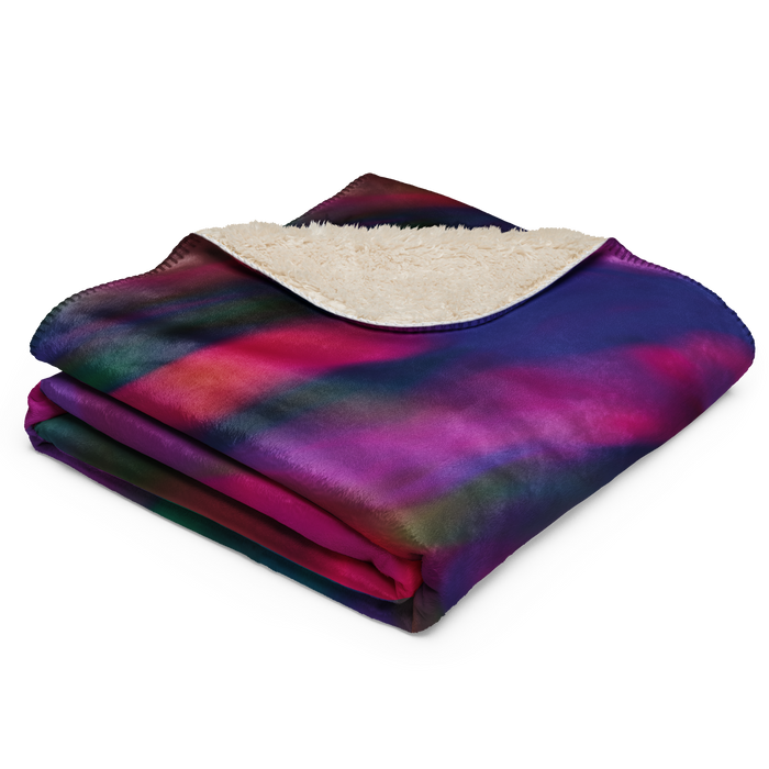 Sherpa Throw Blanket, 3 Sizes