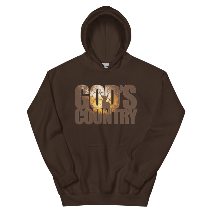 God's Country, Unisex Hoodie, 4 Colors