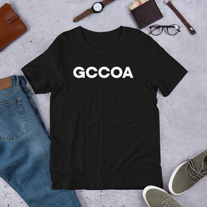 GCCOA, Unisex T-Shirt, Style 7, Front Print, 8 Colors