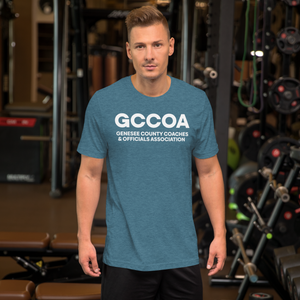 GCCOA, Unisex T-Shirt, Style 7b, Front Print, 8 Colors