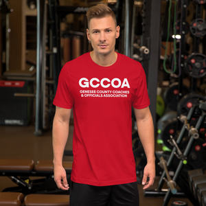 GCCOA, Unisex T-Shirt, Style 7b, Front Print, 8 Colors