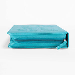 Bible Cover, A Woman Who Fears the Lord, Proverbs 31:30, Teal