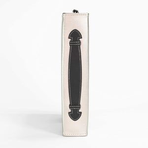 Bible Cover, Trust In The Lord, Proverbs 3:5, Black and Silver