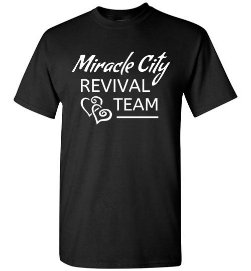 Miracle City Revival Team, Front Print T-Shirt - 12 Colors