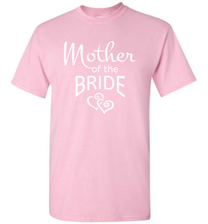 Wedding Style 5, Mother of the Bride, Front Print T-Shirt, 12 Colors