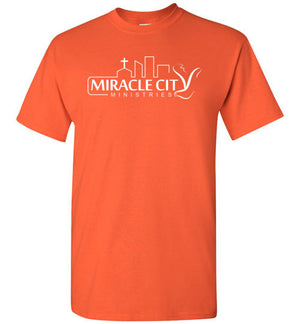 Miracle City Logo, Front Print T-Shirt - 12 Colors