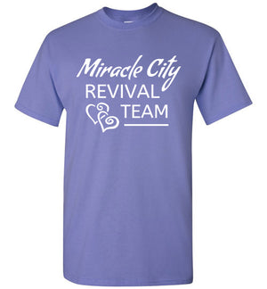Miracle City Revival Team, Front Print T-Shirt - 12 Colors