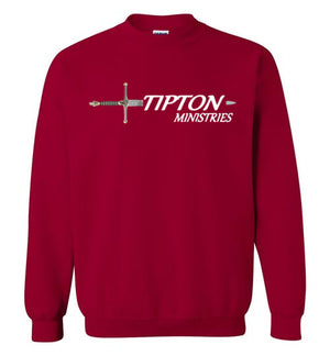 Tipton Ministry Logo, Sharing the Truth, Front/Back Print Sweatshirt, 12 Colors