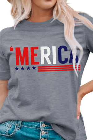 America Crewneck T-Shirt