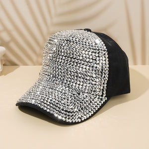 Fashion Casual Rhinestone Baseball Cap for Women
