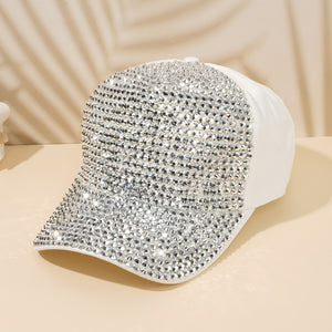 Fashion Casual Rhinestone Baseball Cap for Women