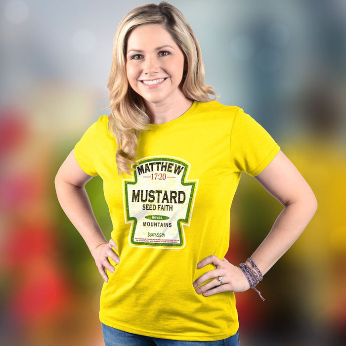 Mustard Seed Faith (Matthew 17:20), Adult T-Shirt