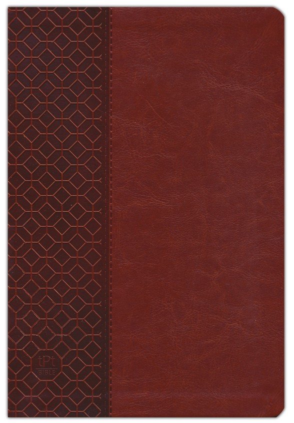 The Passion Translation, New Testament (2020 Edition), Large 11-Point Print, Imitation Leather, Brown