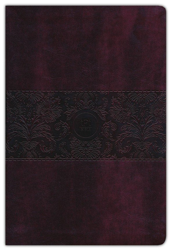 The Passion Translation, New Testament (2020 Edition), Large 11-Point Print, Imitation Leather, Burgundy