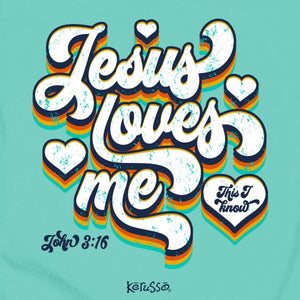 Jesus Loves Me (John 3:16), Toddler and Kids T-Shirt