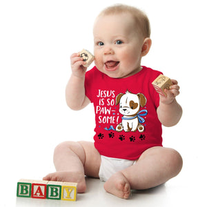 Jesus is So Paw-some T-Shirt, Babies