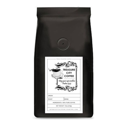 Brazil Santos Coffee, Medium Roast, Low Acidity, Caffeinated