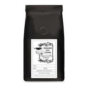 African Espresso Coffee, Medium Dark Roast, Caffeinated