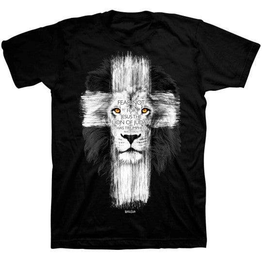 Lion Cross (Revelation 5:5), Adult T-Shirt