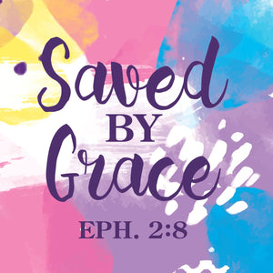 Saved by Grace (Ephesians 2:8), 30 Oz Stainless Steel Tumbler