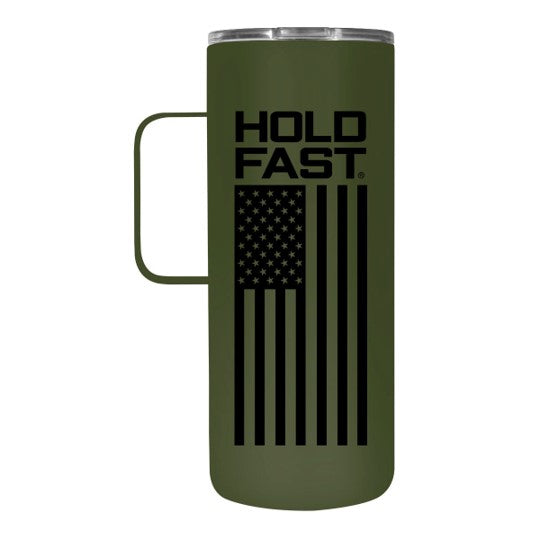 Freedom Flag, 22 oz Stainless Steel Tumbler, Army Green
