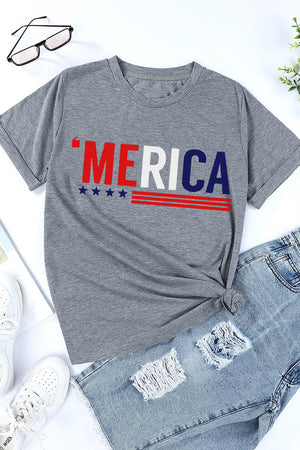 America Crewneck T-Shirt