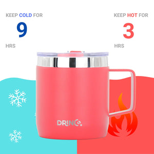 DRINCO® 14 oz Coffee Mug Vacuum Insulated Camping Mug Double Wall