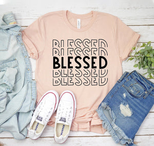 Blessed T-Shirt, 12 Colors