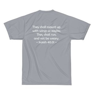 Miracle City Logo, Isaiah 40:31, Front/Back Print Augusta Sportswear Performance T-Shirt
