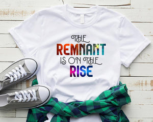 The Remnant is on the Rise, Style 2, Unisex T-Shirt, 12 Colors