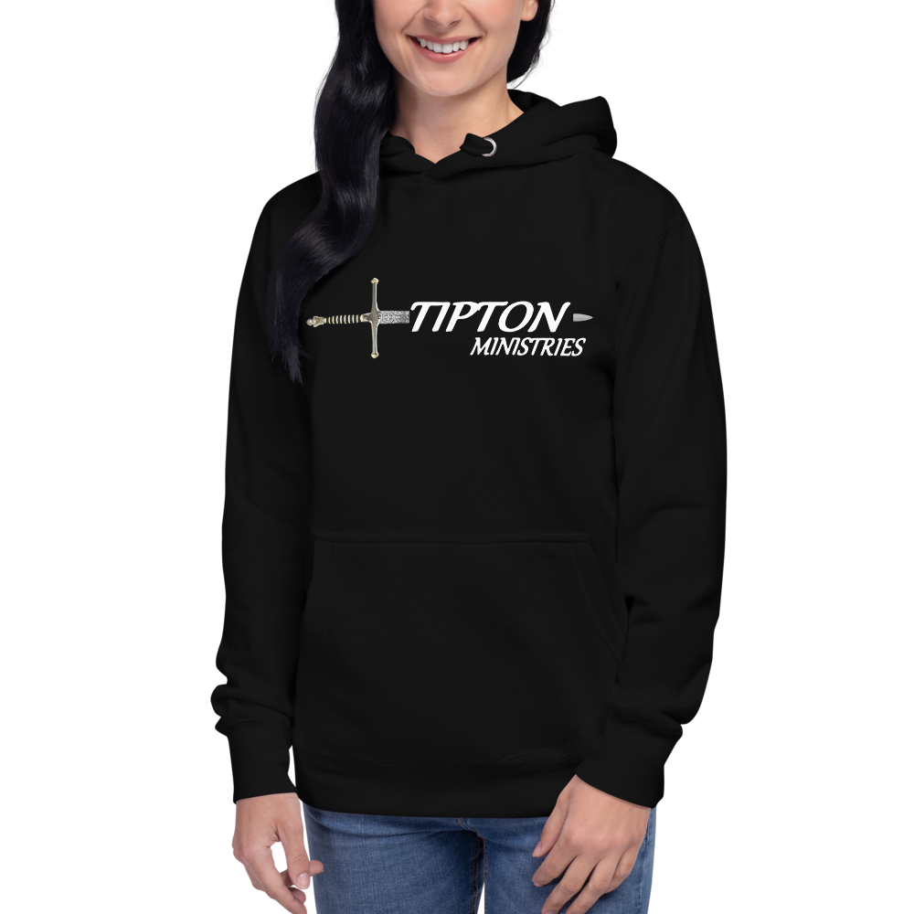 Tipton Ministry Logo, Sharing the Truth, Front/Back Print Unisex Hoodie, 10 Colors