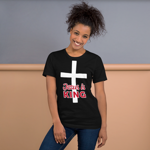 Jesus is My King (front), If My People... (back), Unisex T-Shirt, 12 Colors