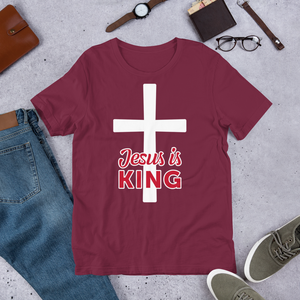 Jesus is My King (front), If My People... (back), Unisex T-Shirt, 12 Colors